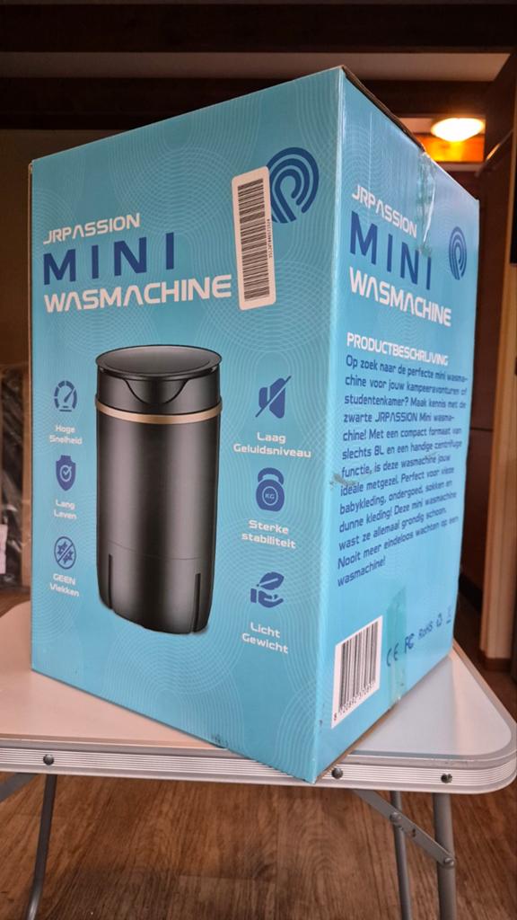 JRpassion Mini Wasmachine - Compact & Draagbaar, Ophalen, Nieuw