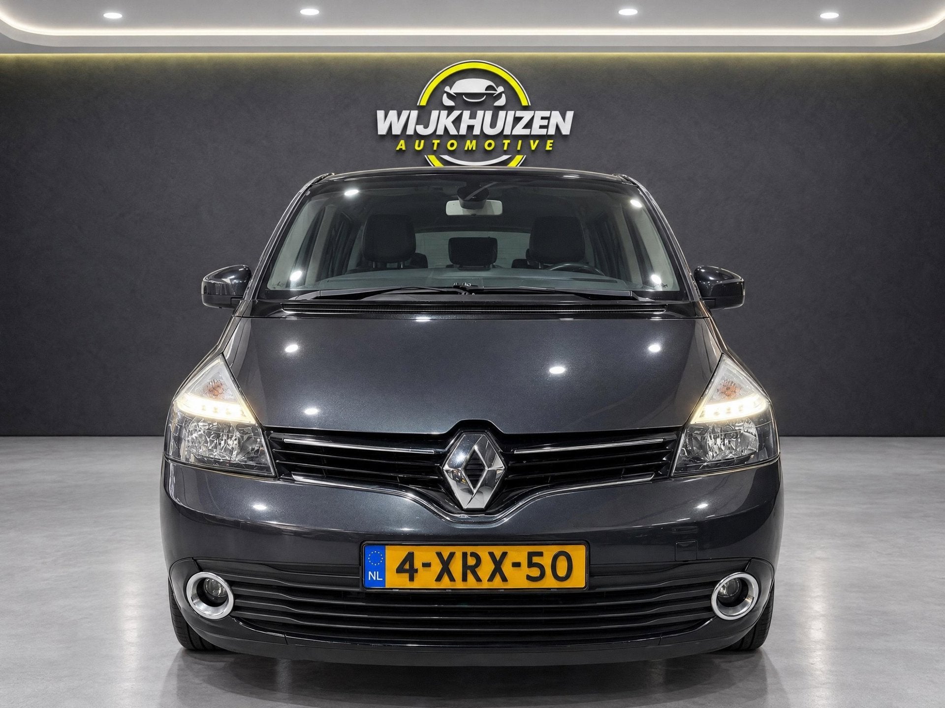 Renault Espace 2.0 dCi Dynamique 7 Persoons met Climate ! Na, Auto's, Zwart, 4 cilinders, 2000 kg, Bedrijf