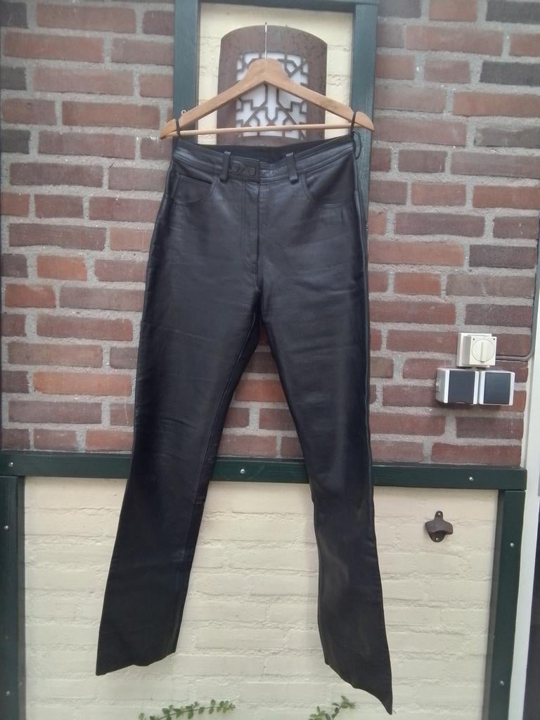 Dames motor broek, Ophalen of Verzenden, Tweedehands, Dames, Broek | leer