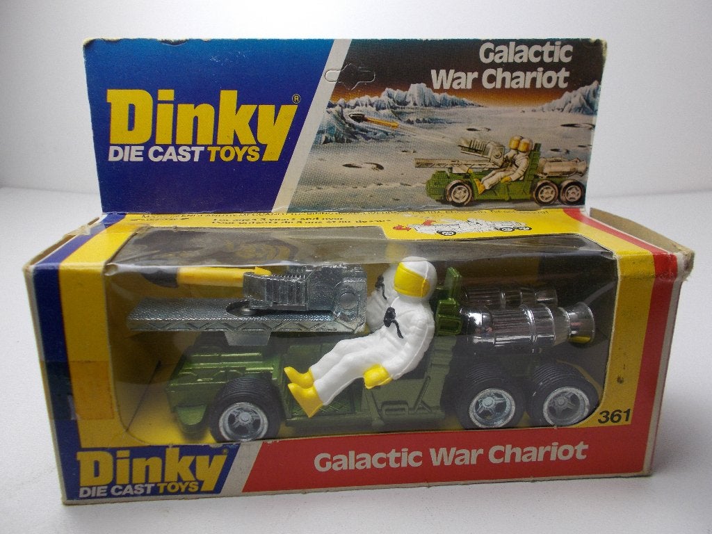 1978 Dinky Toys 361 CALACTIC WAR CHARIOTS in Originele doos!