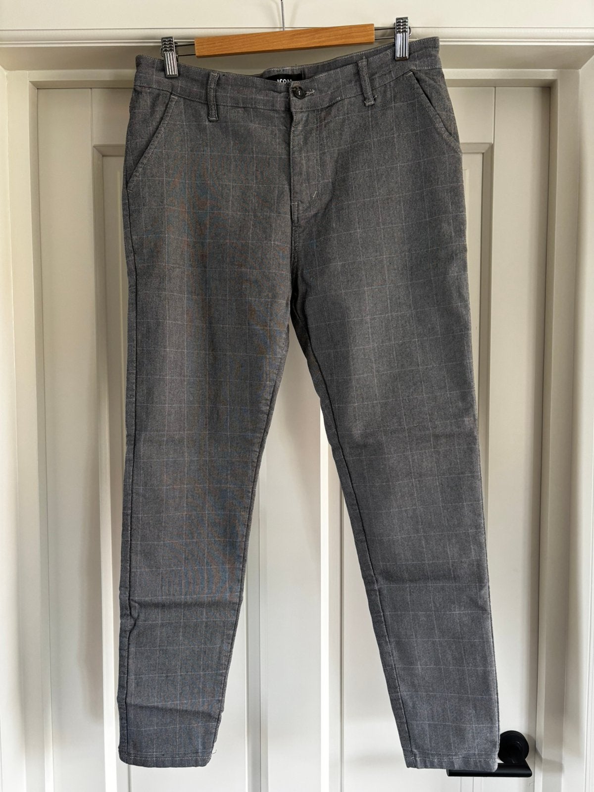 > Broek met ruit, Icon!, Ophalen of Verzenden, Zo goed als nieuw, Maat 48/50 (M), Grijs