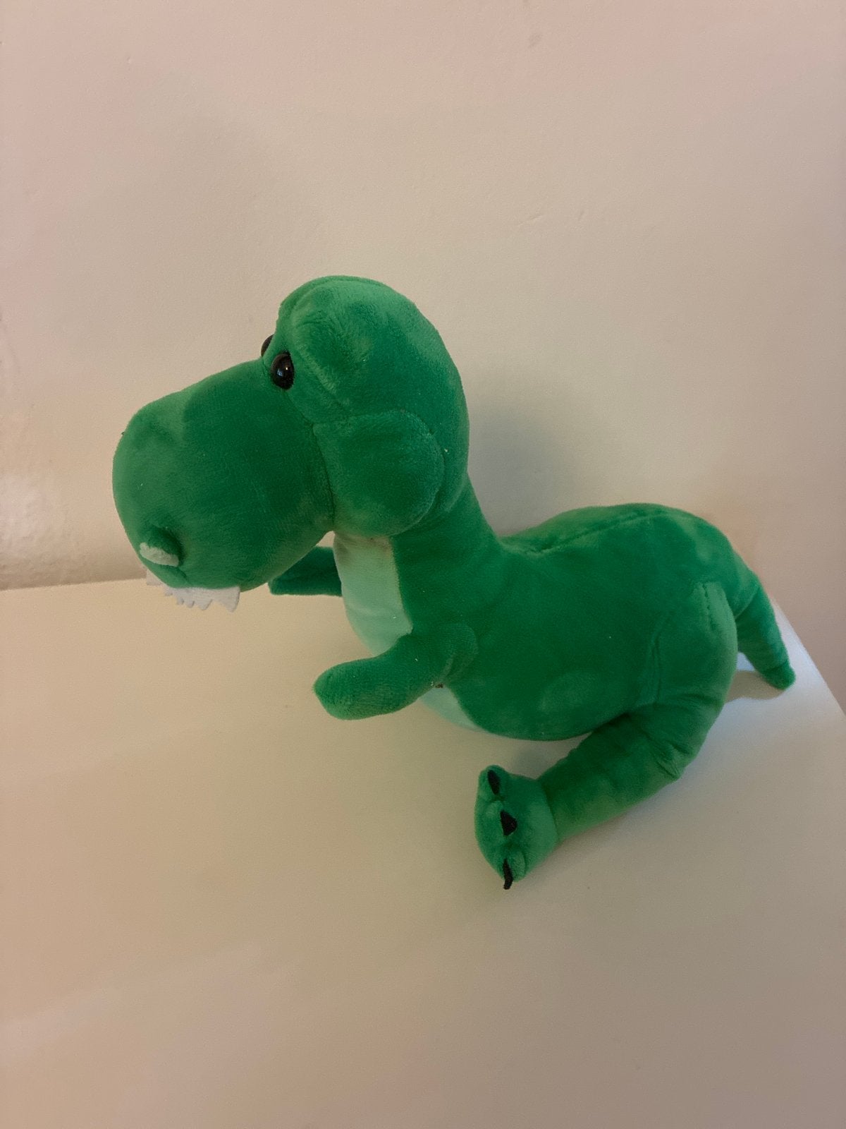 Hema Dinosaurus Knuffel - Groen, Hema, Dinosaurus, Ophalen of Verzenden, Middelgroot (20 tot 80 cm)