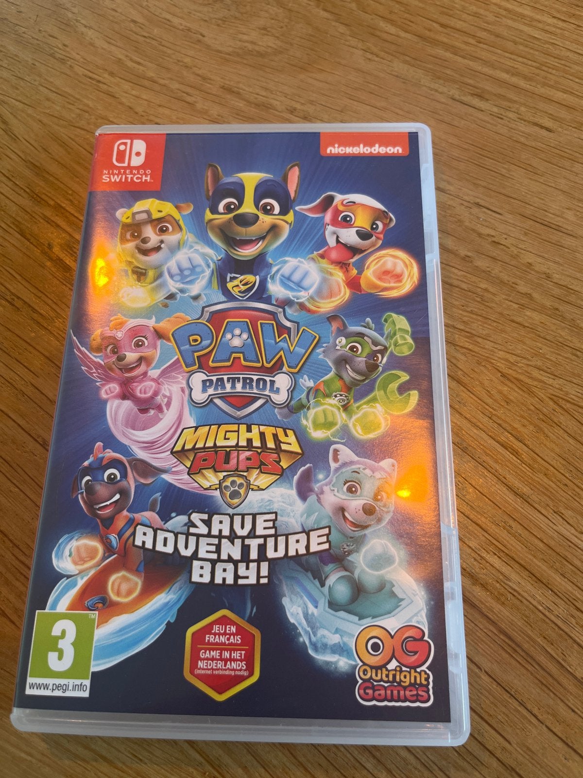PAW Patrol: Mighty Pups Save Adventure Bay - Nintendo Switch, Avontuur en Actie, 1 speler, Ophalen of Verzenden, Zo goed als nieuw