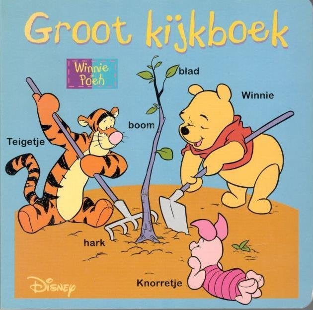 Groot kijkboek Winnie de Poeh / Disney., Fictie algemeen, Jongen of Meisje, Ophalen of Verzenden, Zo goed als nieuw