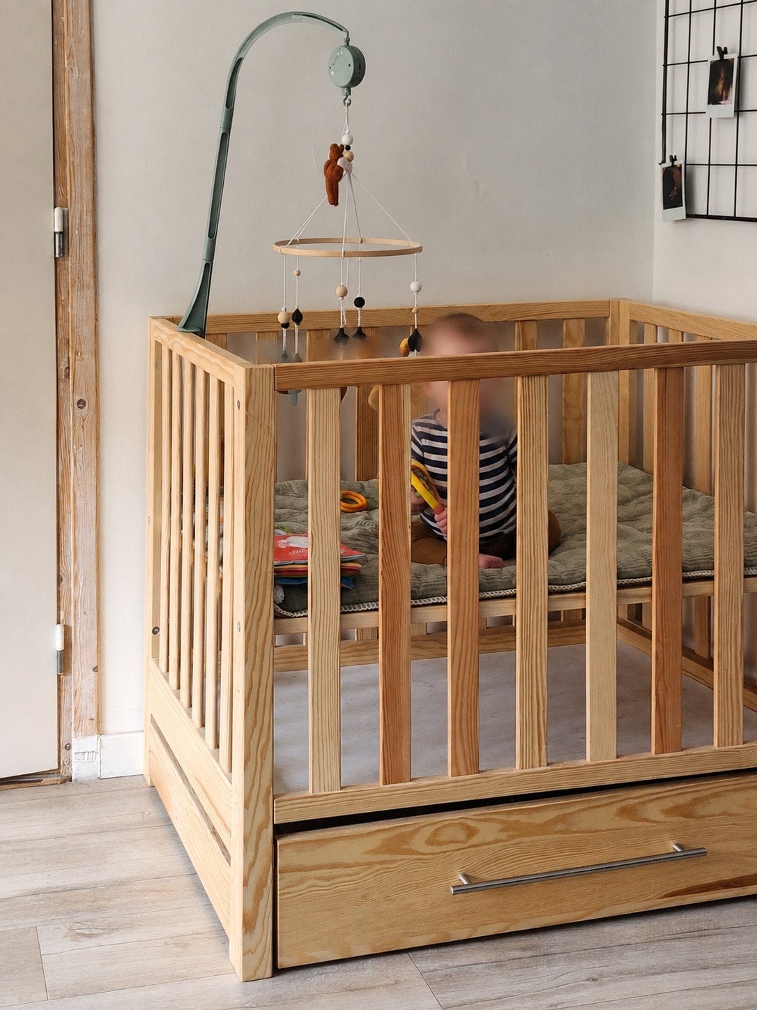 Van Asten box Patryk met lade + boxkleed, Kinderen en Baby's, Boxen, Ophalen, Gebruikt