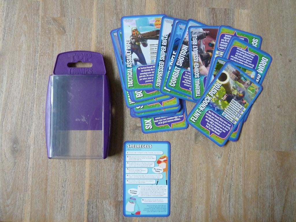 kinder kaart spelletje, Ophalen, Gebruikt