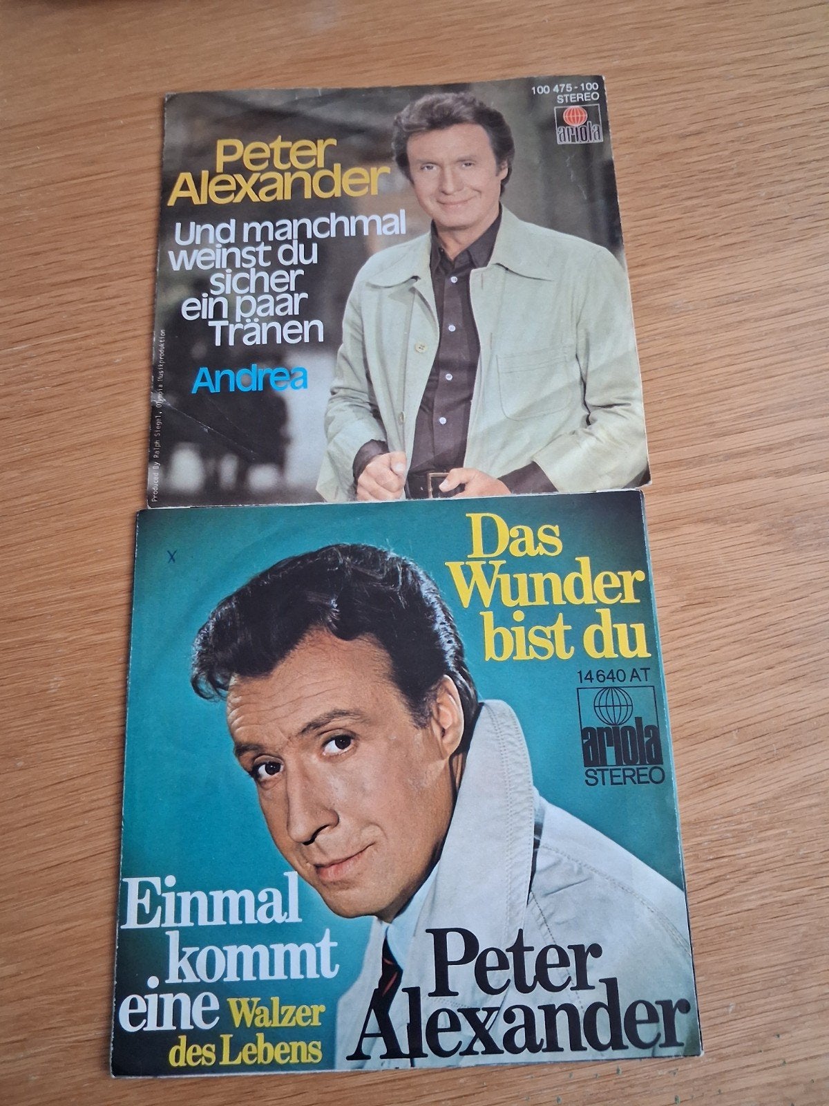 PETER ALEXANDER  2 MOOIE SINGELS, Ophalen of Verzenden, 1980 tot heden, Tijdschrift