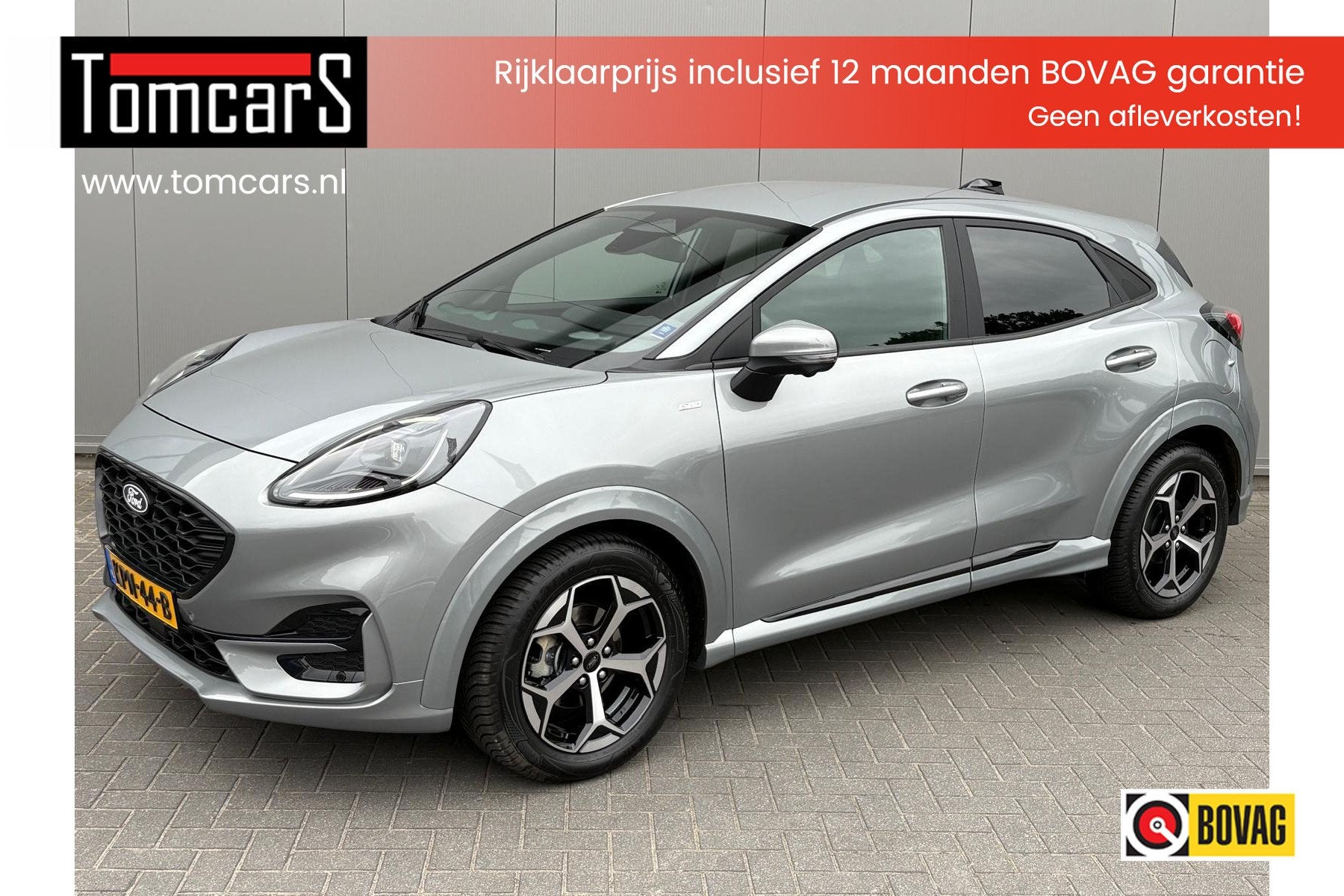 Ford Puma 155PK EcoB Automaat Hybrid ST-line 360-camera/Stoe, 12 maanden, Stof, Euro 6, Bedrijf
