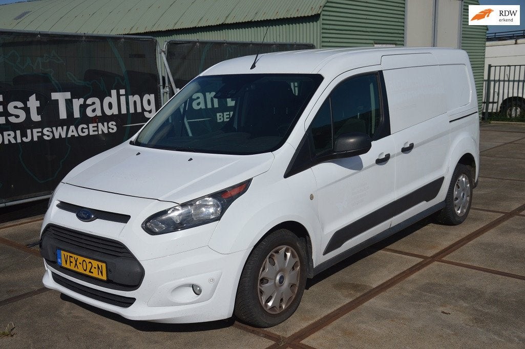 Ford Transit Connect 1.5 TDCI L2 Ambiente HP Automaatbak def, Stof, Gebruikt, 4 cilinders, Wit
