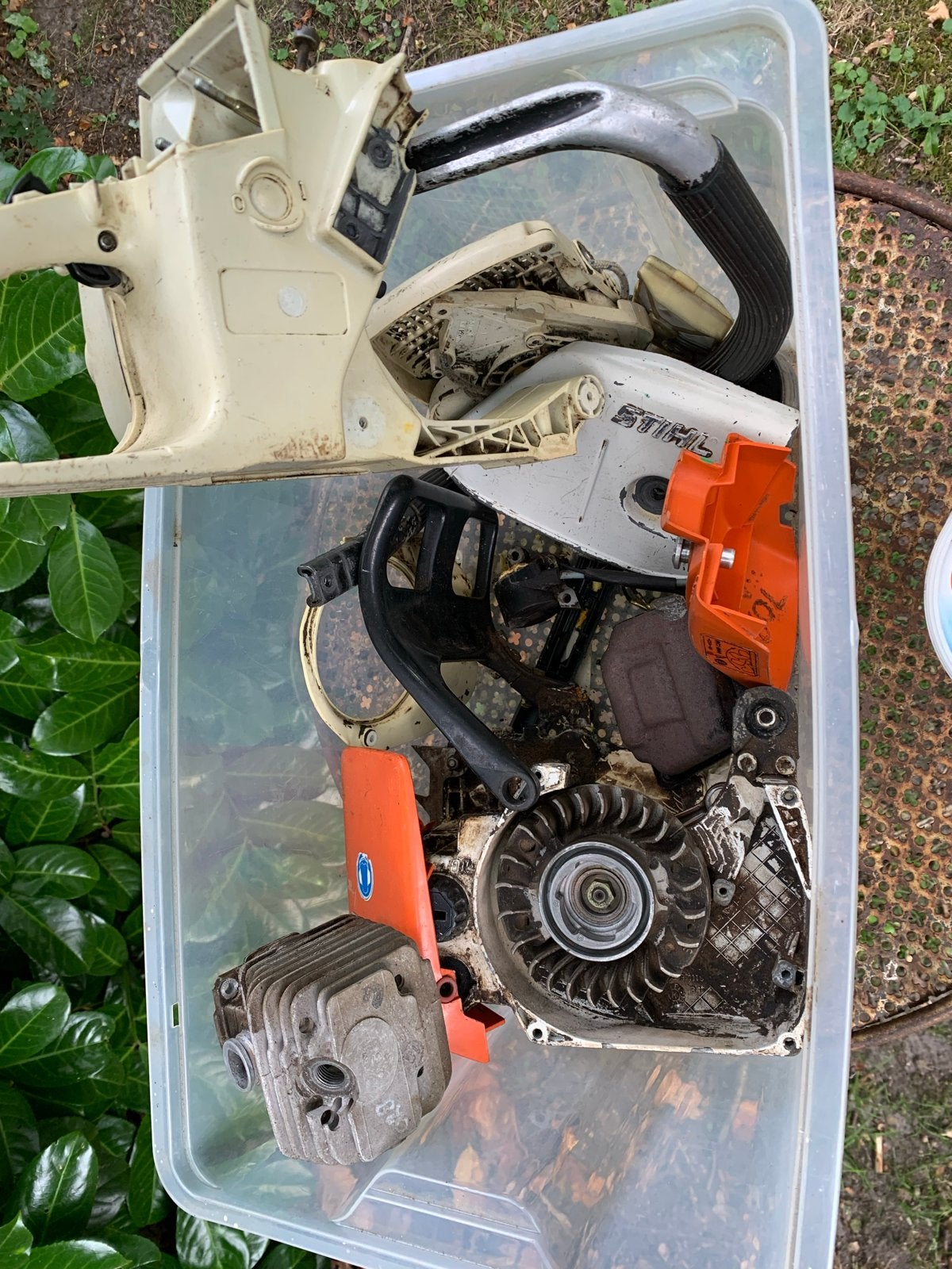 Stihl 028 onderdelen - Kettingzaag onderdelen, Doe-het-zelf en Verbouw, Ophalen of Verzenden, Gebruikt