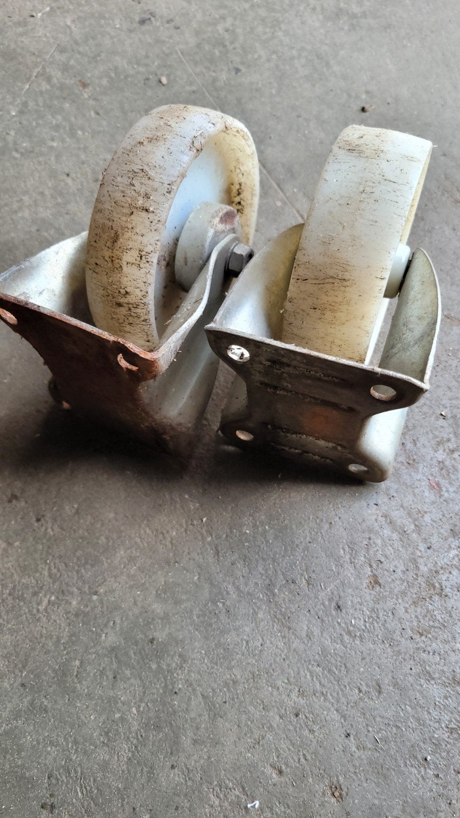 2x bokwielen 12,5 doorsnede, Ophalen of Verzenden, Gebruikt