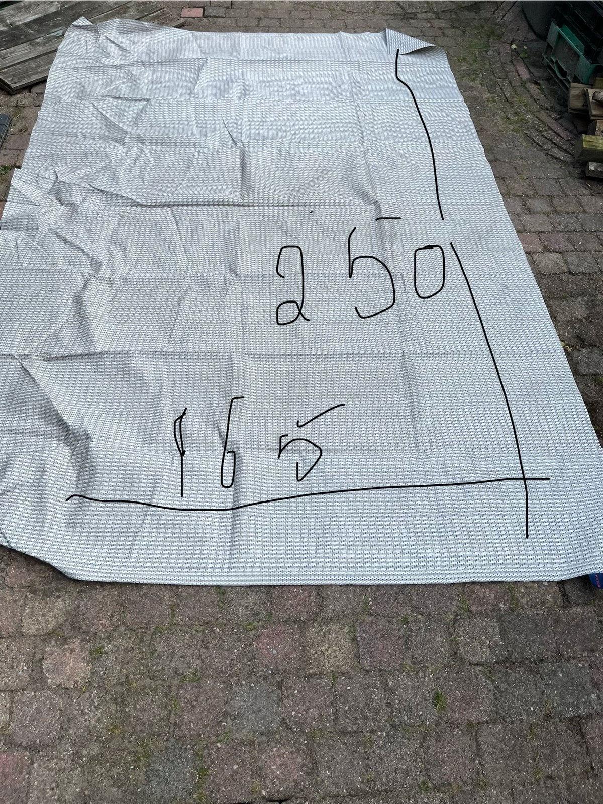 Grondtapijt, Ophalen, Zo goed als nieuw
