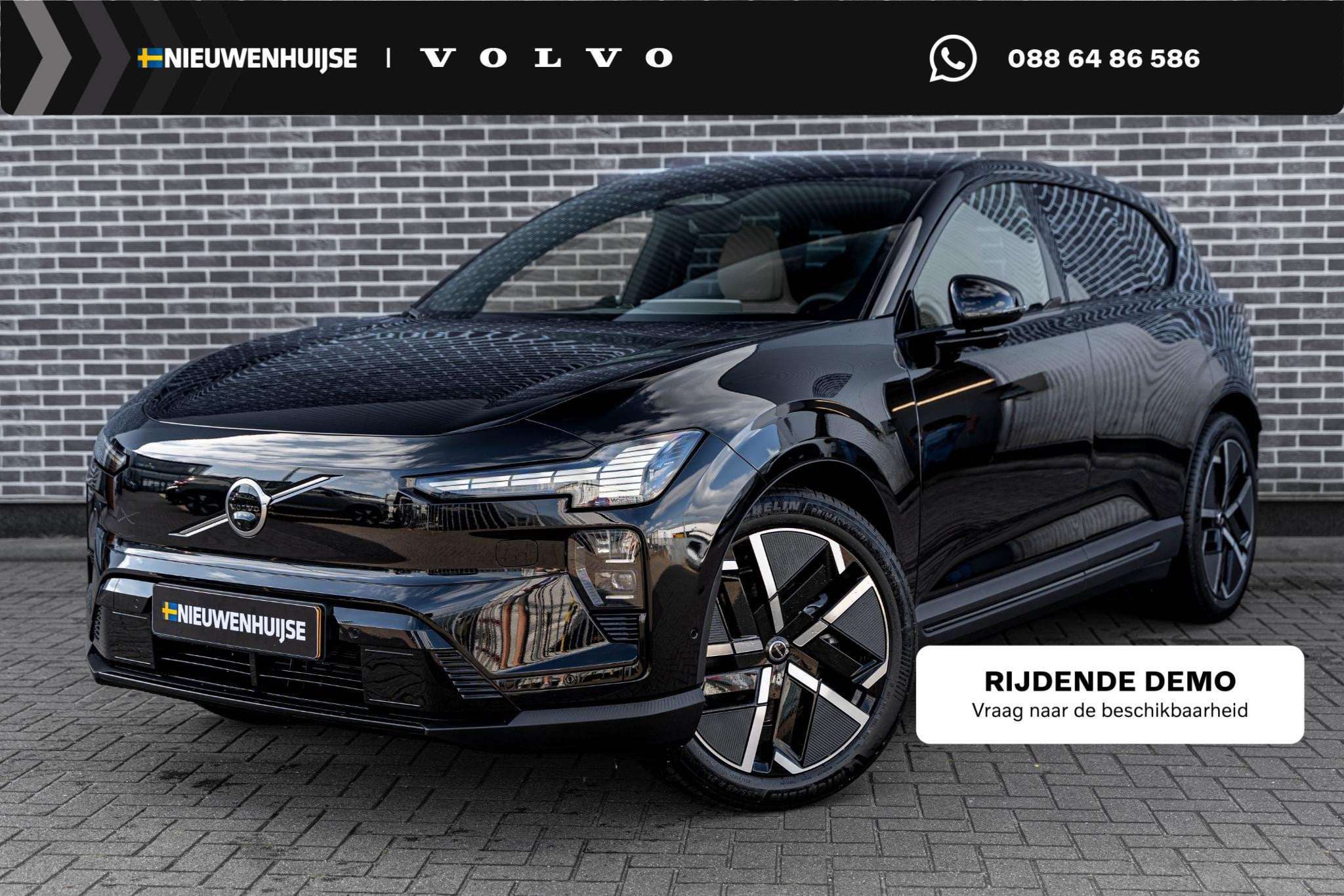Volvo EX60 P10 AWD Ultra 95 kWh | 2.400 KG Trekgewicht | Goo, Auto's, Volvo, Overige modellen, Zwart, 270 min, SUV of Terreinwagen