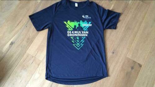 De 4 mijl van Groningen 2019 dames t-shirt maat L - nieuw, Maat 52/54 (L), Zwart, Nieuw, Ophalen of Verzenden