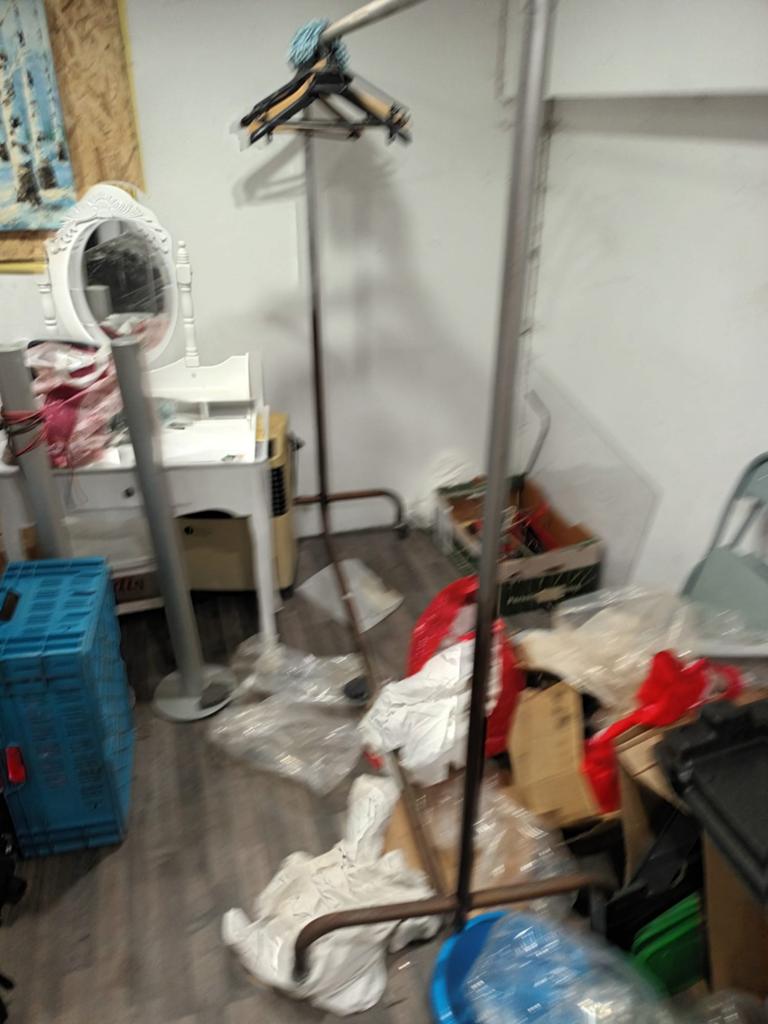 , kledingrek,, Ophalen, Gebruikt
