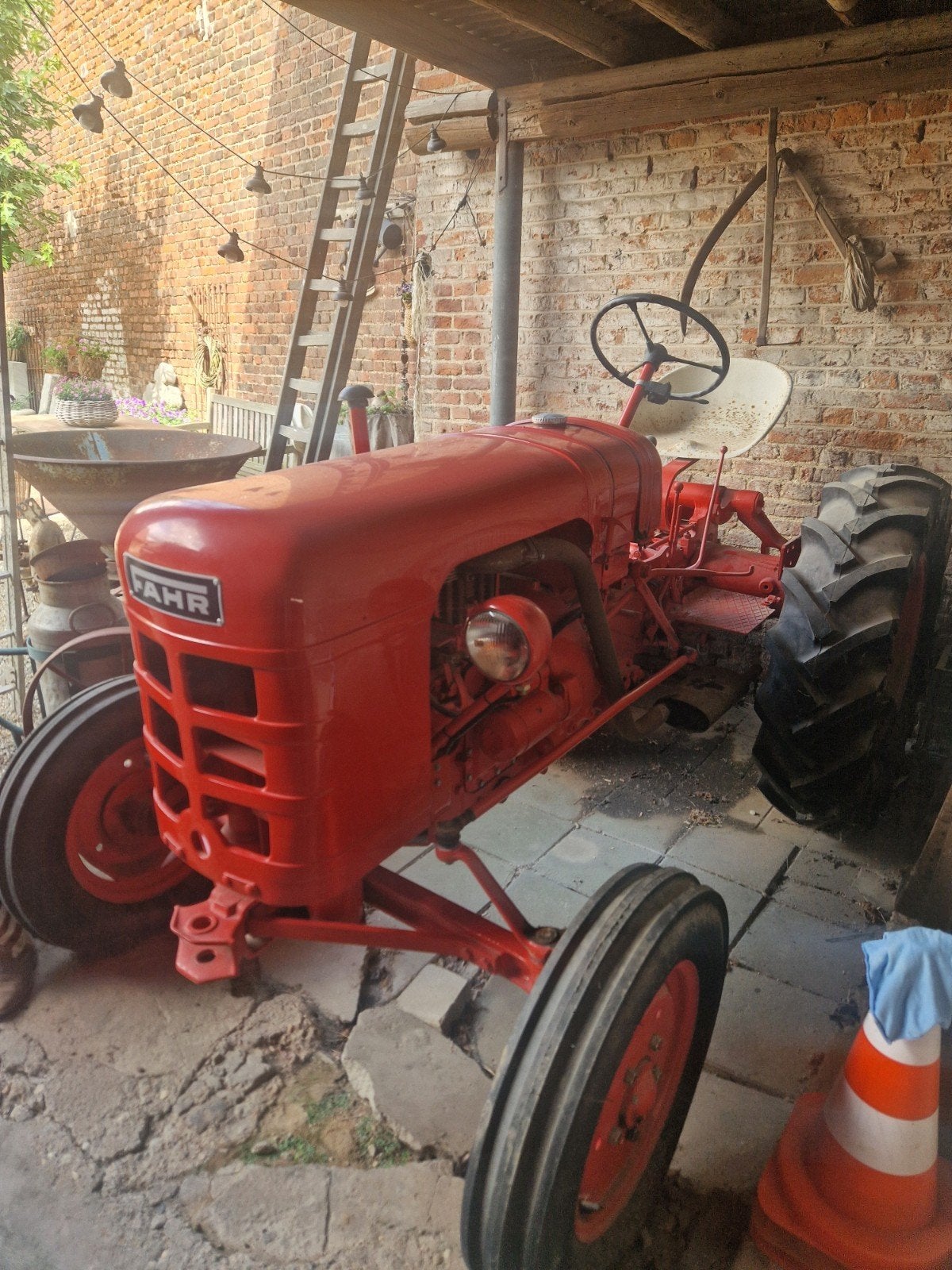 Fahr D130a Oldtimer Tractor - Grotendeels Gerestaureerd, Ophalen of Verzenden