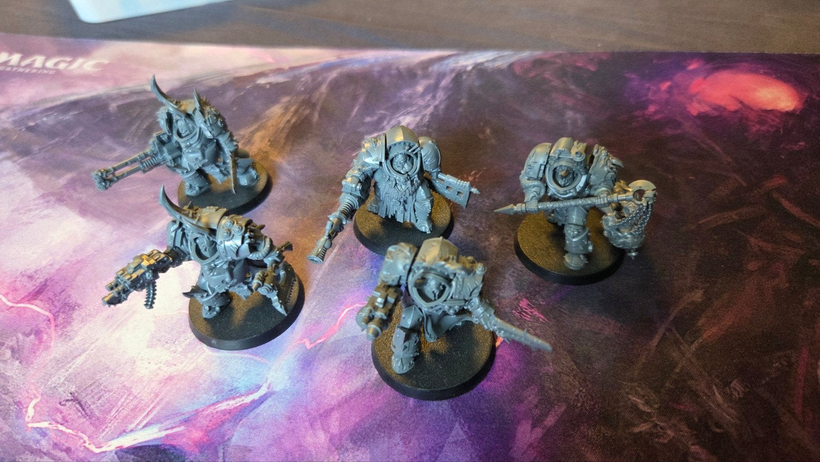 Warhammer 40k blightlord terminators, Hobby en Vrije tijd, Wargaming, Ophalen of Verzenden, Zo goed als nieuw, Warhammer 40000