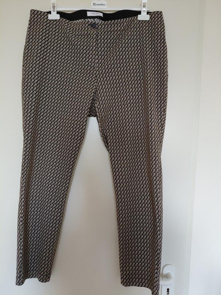Broek Gerry Weber, Kleding | Dames, Beige, Maat 46/48 (XL) of groter, Ophalen of Verzenden, Zo goed als nieuw