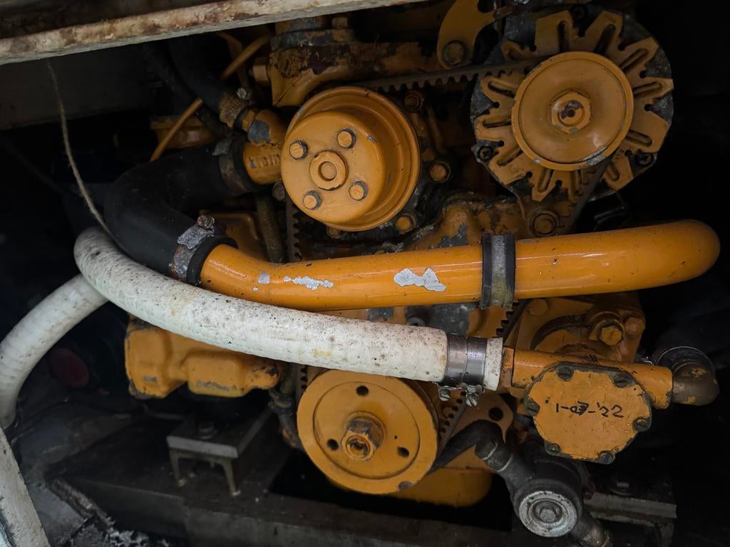 Vetus Diesel motor met bedieningspaneel, Ophalen, Gebruikt, Dieselmotor, 1800 rpm of meer