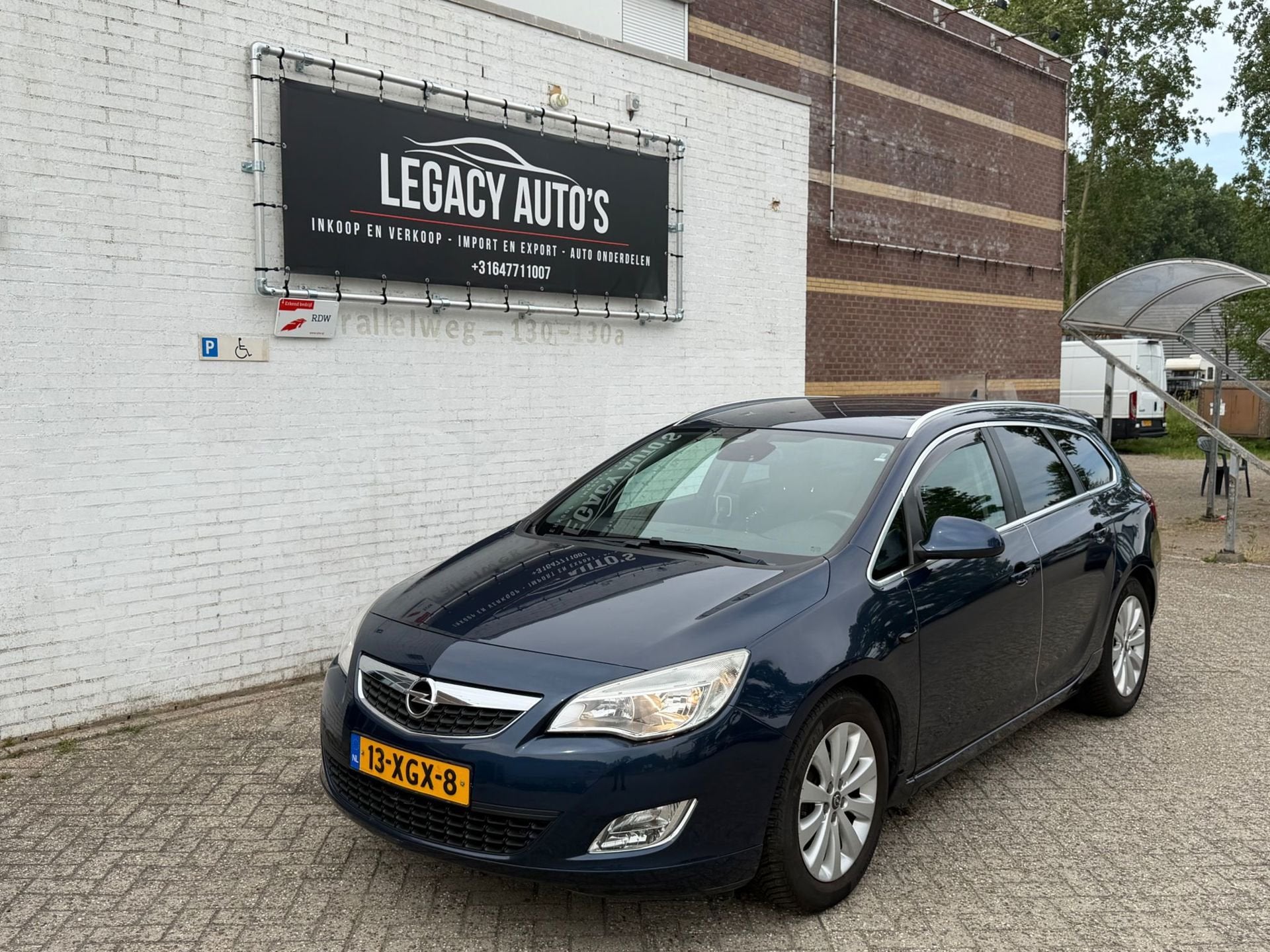Opel Astra Sports Tourer 1.4 Turbo Cosmo - CRUISE C - RIJDT, Auto's, Voorwielaandrijving, Gebruikt, Zwart, 4 cilinders