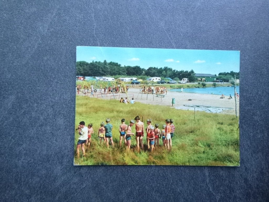 Zeeland, recr. oord de Heische Tip 25ct zegel, Verzenden, 1960 tot 1980, Gelopen, Zeeland