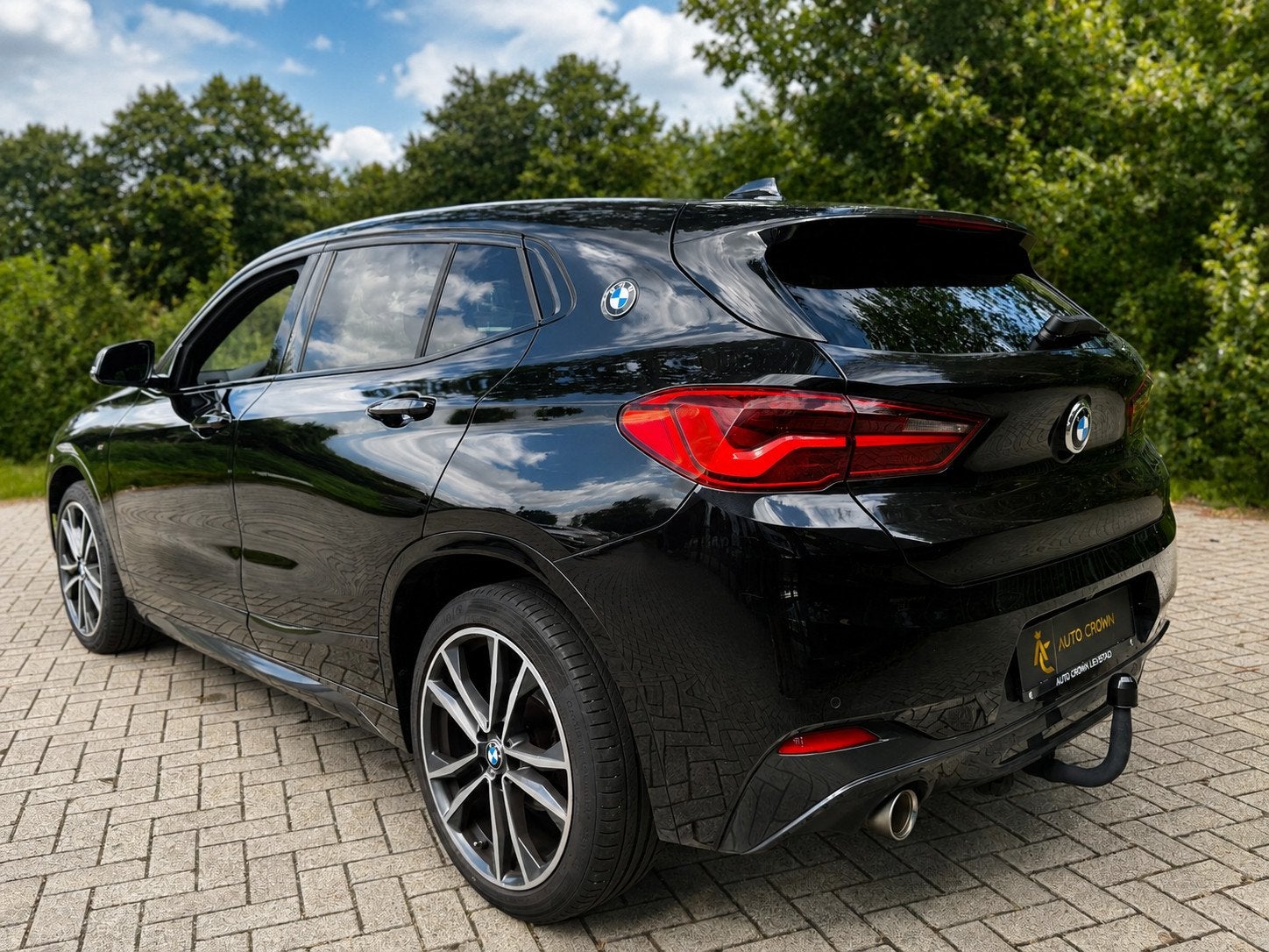 BMW X2 SDrive18i High Executive M-Pakket Pano. Dak!, Auto's, X2, Gebruikt, Euro 6, Automatische klimaatregeling