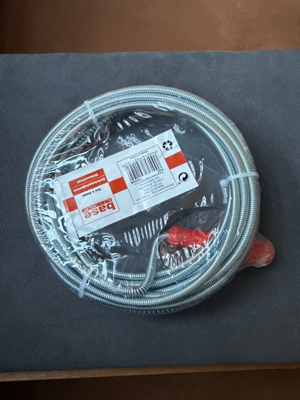 Ontstoppingsveer 5m x 6mm, Doe-het-zelf en Verbouw, Ophalen of Verzenden, Nieuw, Overige typen, Overige merken
