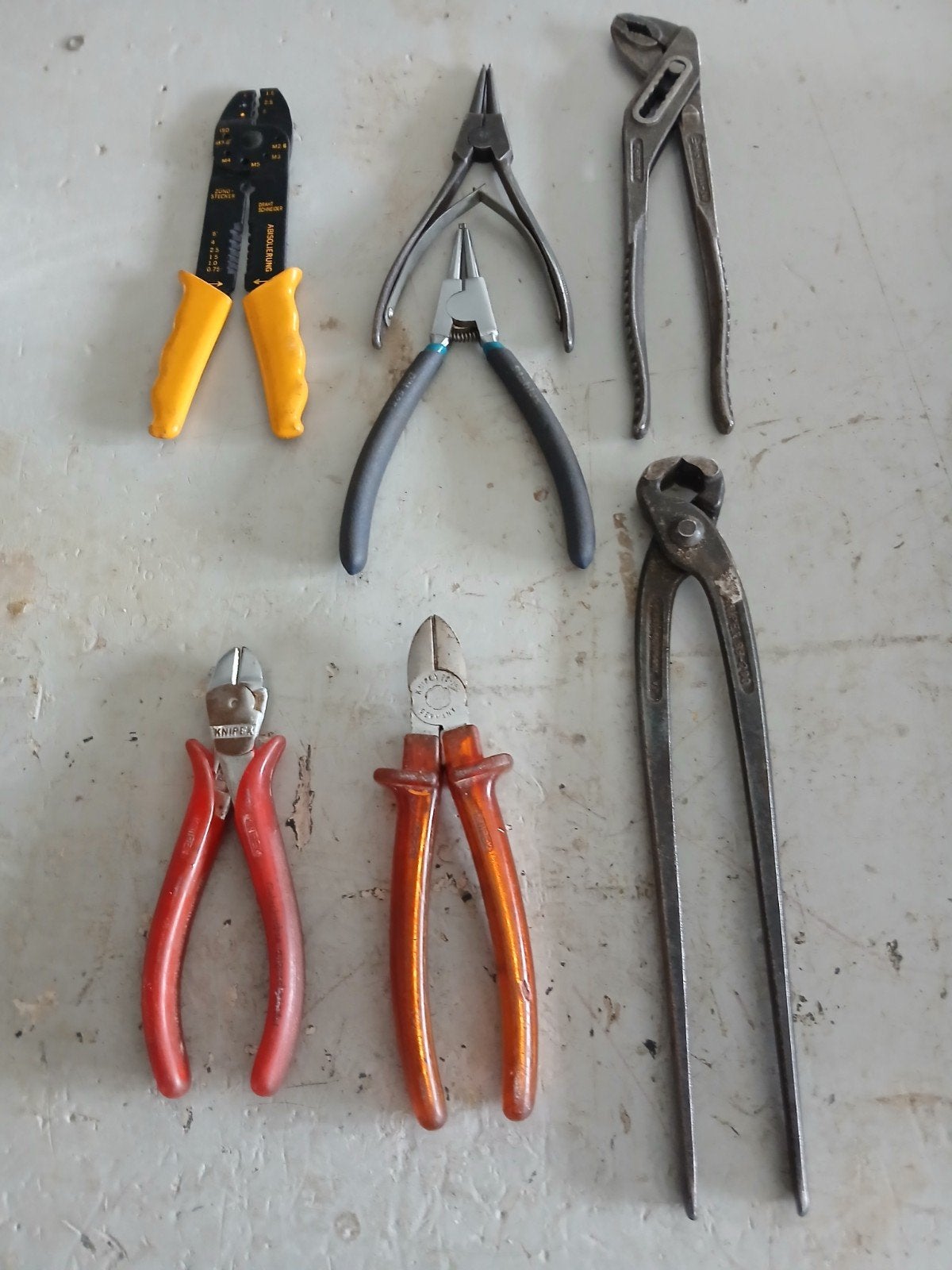 Diverse tangen  Knipex, Sako, Ophalen of Verzenden, Gebruikt, Tang, Knipex