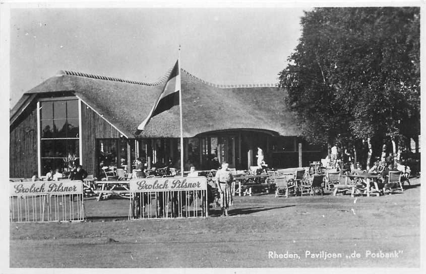 300-134-005 Rheden Paviljoen de Posbank, Verzenden, Voor 1920, Gelderland