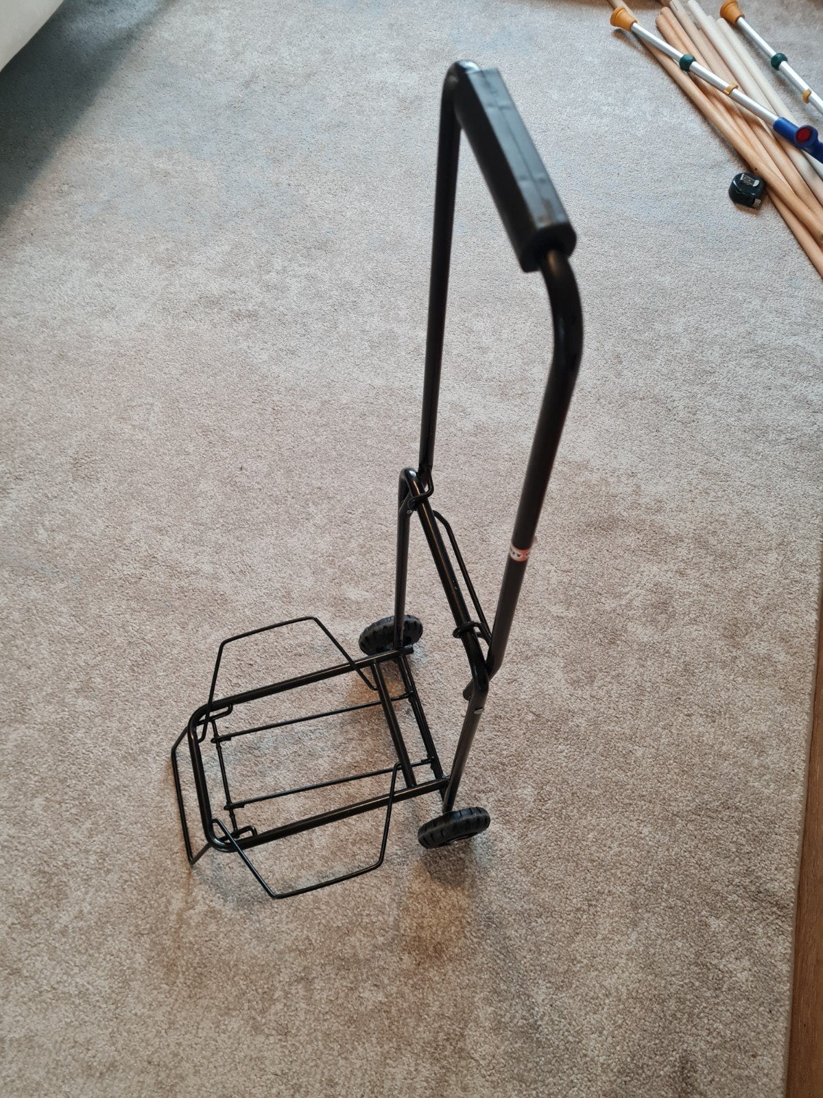 bagagetrolley inklapbaar, steekwagentje,  camping trolley, Minder dan 60 liter, Ophalen, Gebruikt, Transportkar