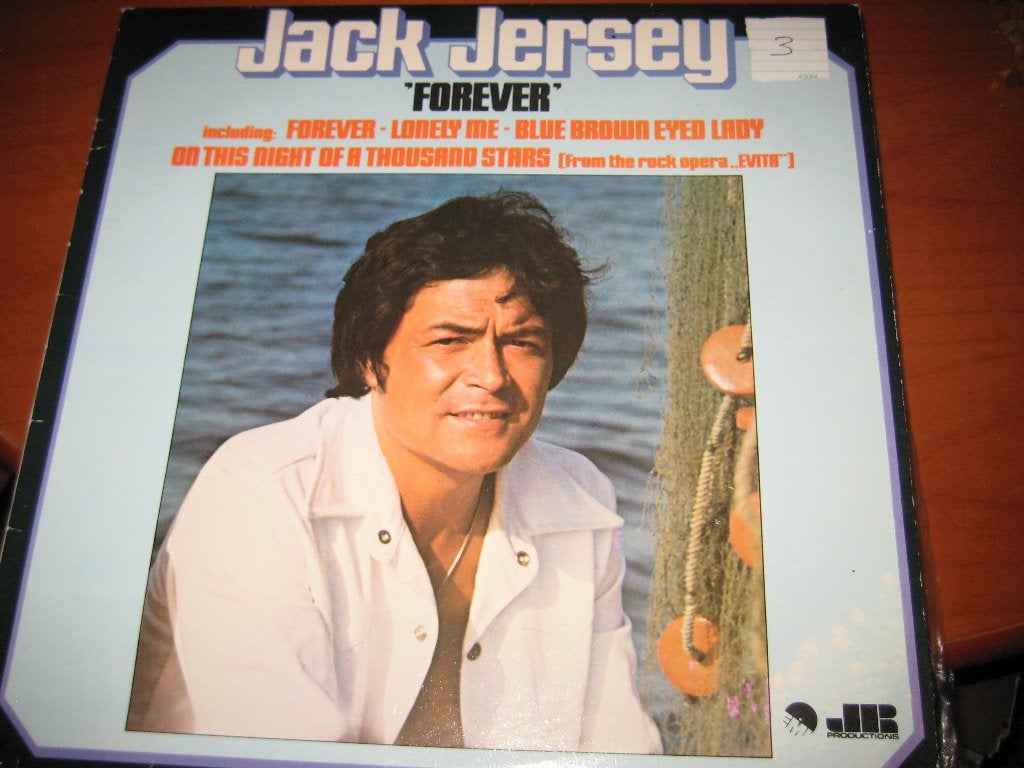 LP, Jack Jersey: Forever, Cd's en Dvd's, Vinyl | Pop, Ophalen of Verzenden, Zo goed als nieuw, LP