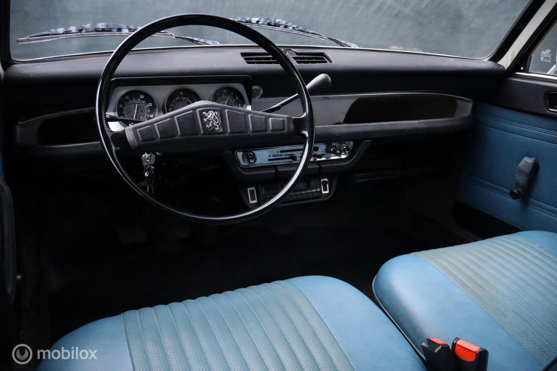 Peugeot 304 1.3 GL Break | mooie oldtimer in originele staat, Auto's, Blauw, Handgeschakeld, Radio, Blauw