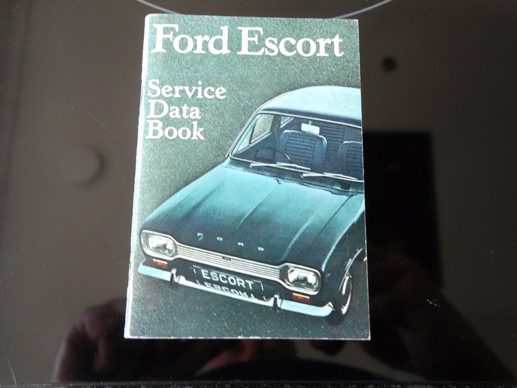 Ford ESCORT MK1 Service Data Book nov 1967, Verzenden