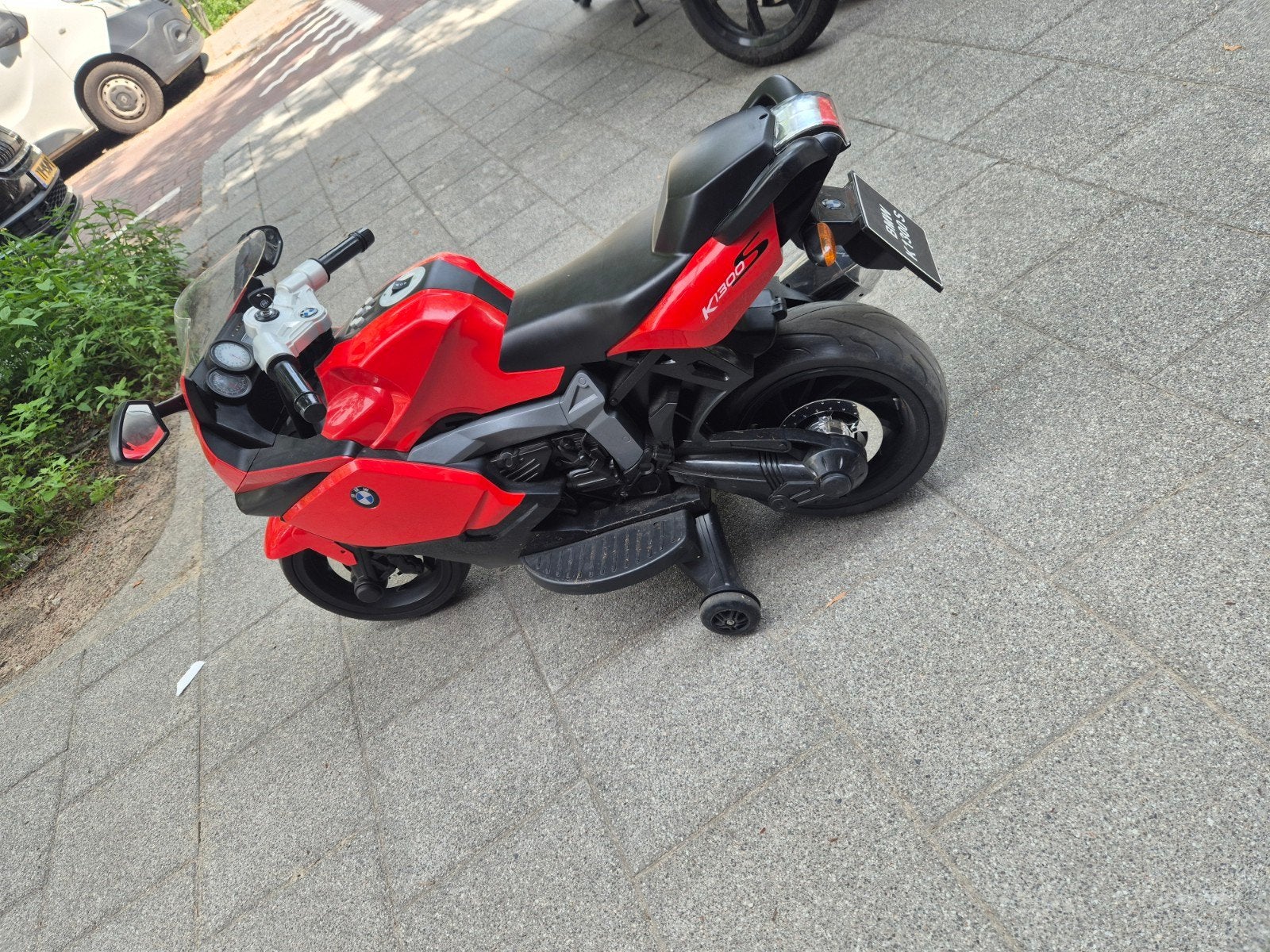 BMW K1300S Elektrische Kindermotorfiets Rood, Ophalen of Verzenden, Gebruikt