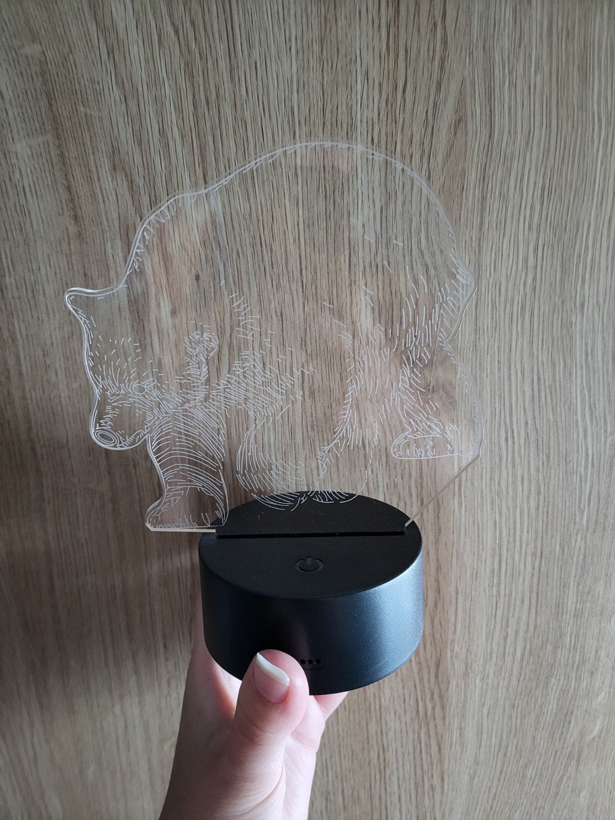 Beer lamp met verschillende kleuren incl kabel, Huis en Inrichting, Lampen | Tafellampen, Rood, Ophalen of Verzenden