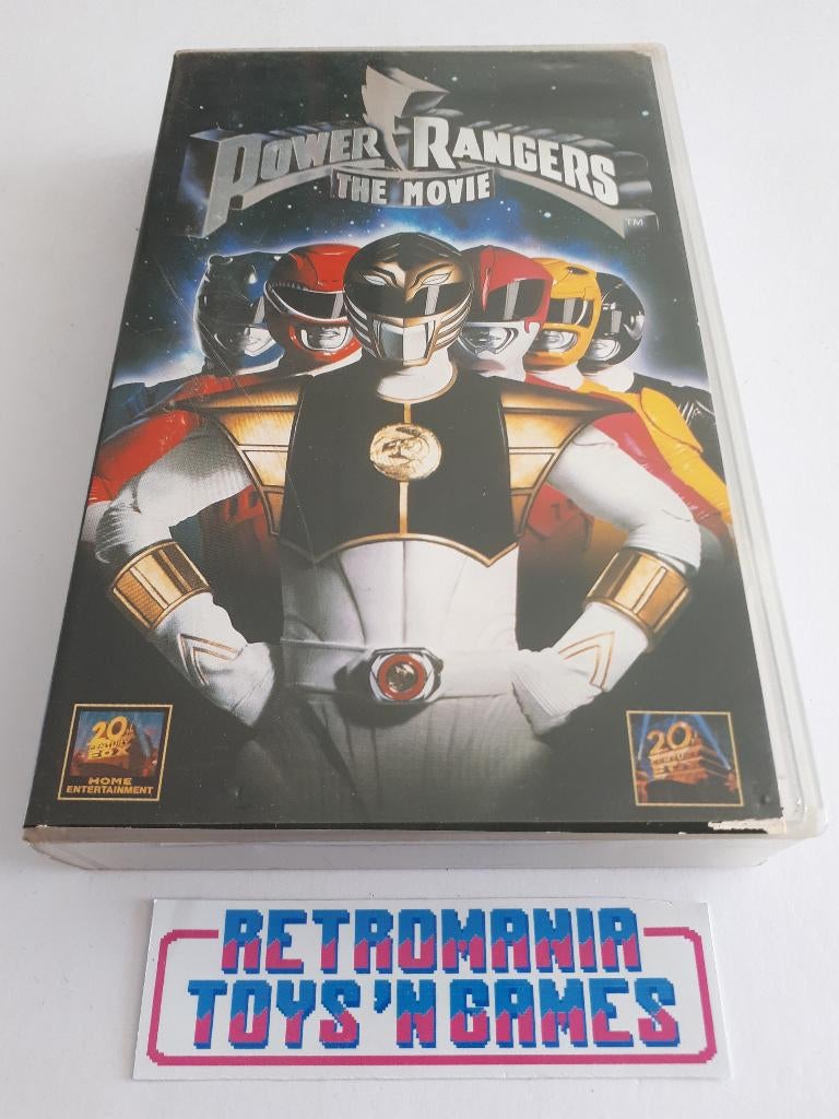 vhs actie - power rangers the movie, Cd's en Dvd's, Alle leeftijden, Ophalen of Verzenden, Zo goed als nieuw, Actie en Avontuur