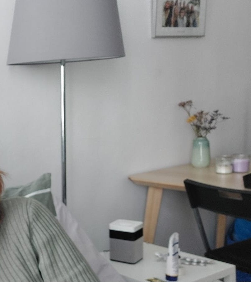 Sta lamp van Jan des Bouvrie, Ophalen, Gebruikt, Textiel, Modern