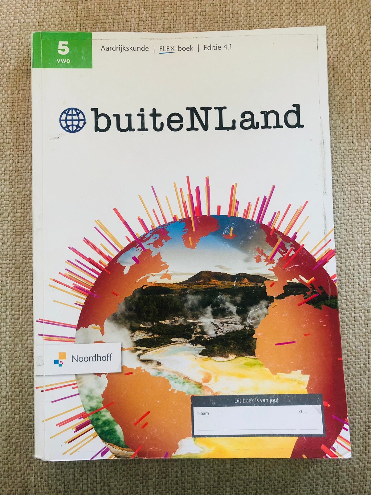 VWO 5 BUITENLAND AARDRIJKSKUNDE, Boeken, Ophalen of Verzenden, Zo goed als nieuw, VWO, Aardrijkskunde