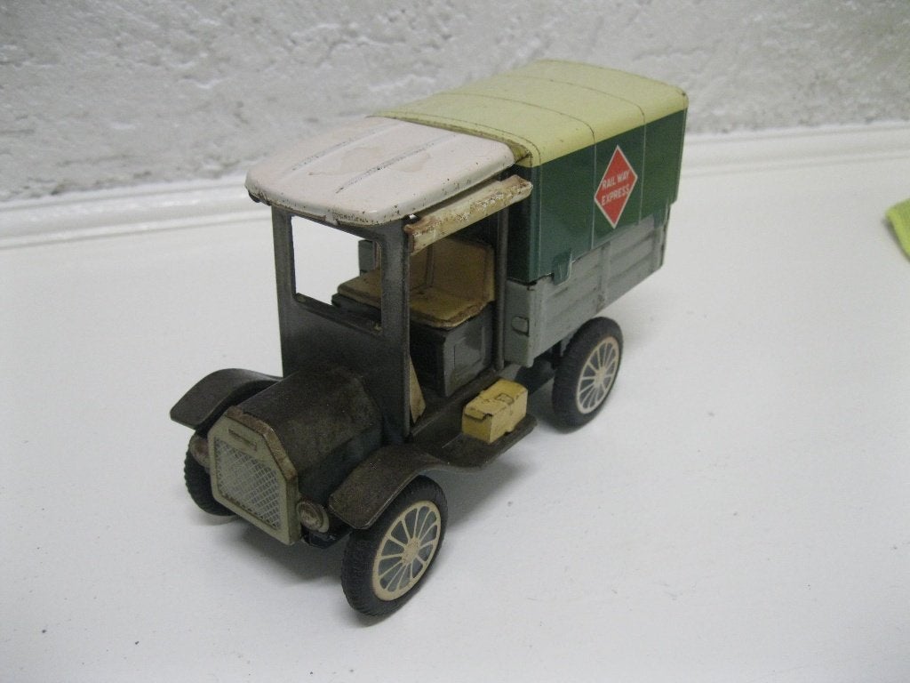 blikken truck railway express, Ophalen of Verzenden