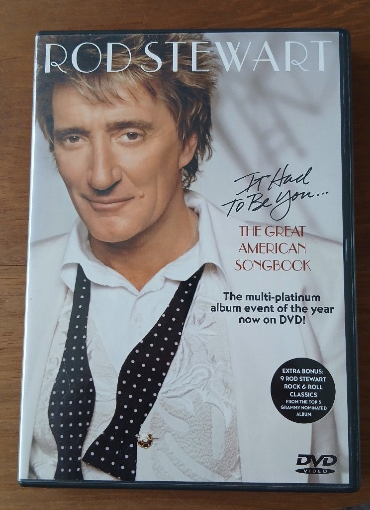 5 dvd's: Robbie Williams-Simply Red-Rod Stewart-Celine Dion, Alle leeftijden, Ophalen of Verzenden, Zo goed als nieuw