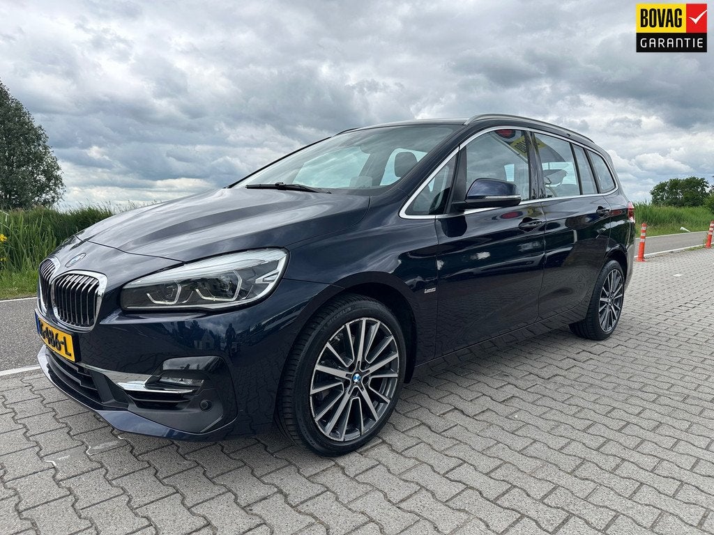 BMW 2-serie Gran Tourer 218i 7p. High Executive Launch Editi, Auto's, Gebruikt, Blauw, Bedrijf, 3 cilinders