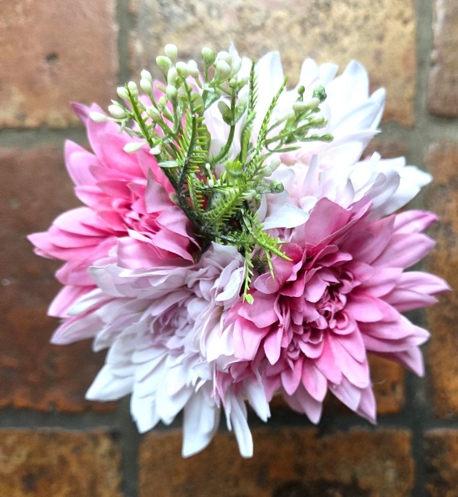 BOEKETJE - KUNST - DAHLIA - TWEE SOORTEN, Ophalen of Verzenden, Nieuw