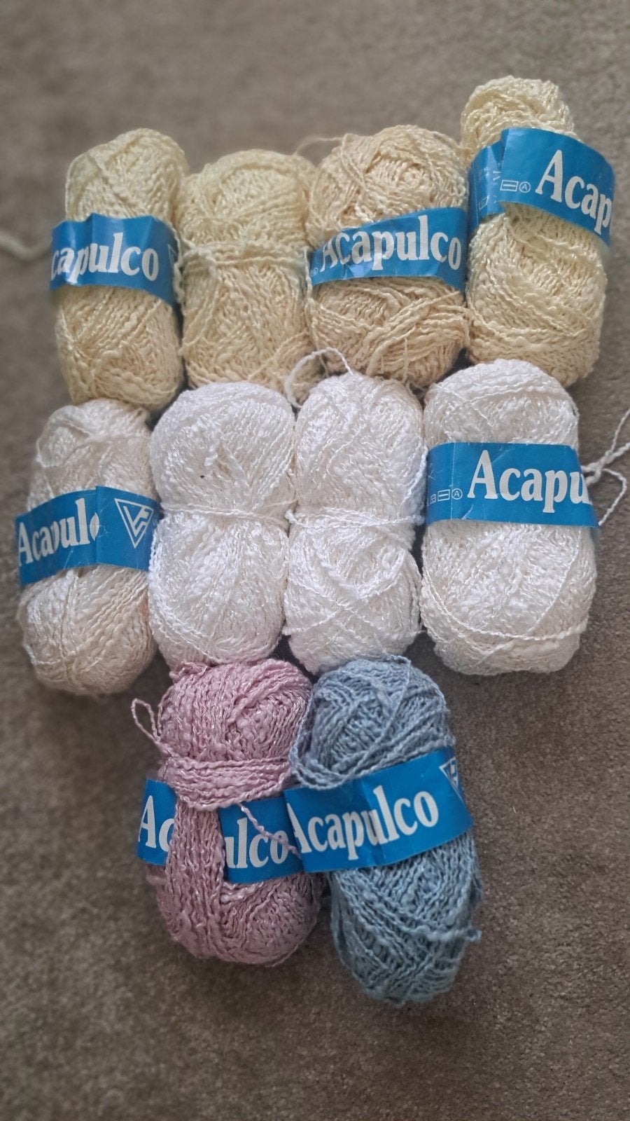 Vewoko Acapulco garen - 10 bollen, Ophalen of Verzenden, Nieuw, Breien of Haken, Wol of Garen