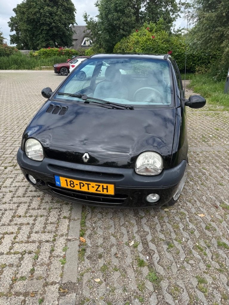 Renault Twingo 1.2 55KW Auth E3 2005 Zwart, Auto's, Renault, Voorwielaandrijving, 4 cilinders, 4 stoelen, Zwart