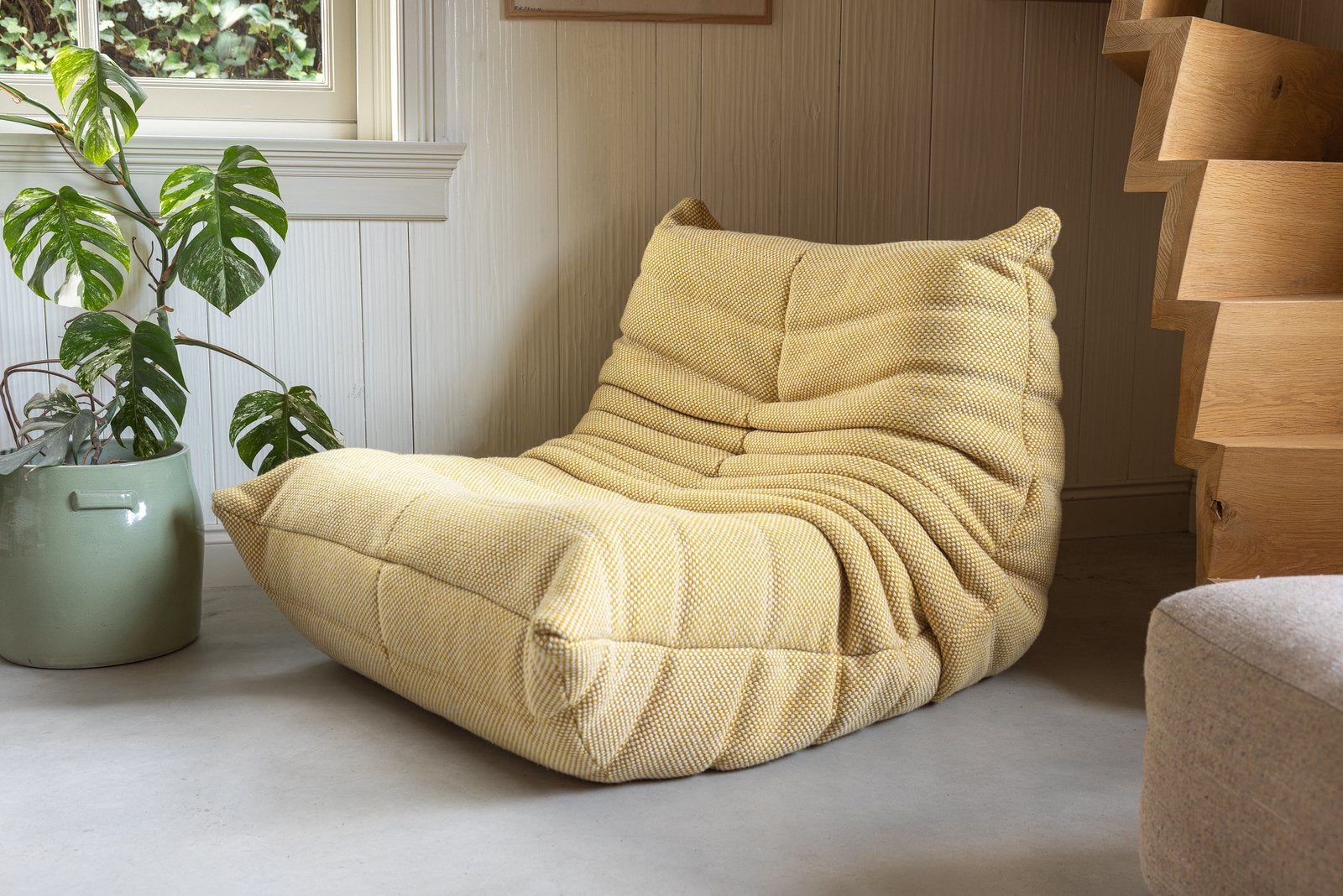 Ligne Roset Togo in Kvadrat Sisu, Eenpersoons, 75 tot 100 cm, Ophalen of Verzenden, Zo goed als nieuw