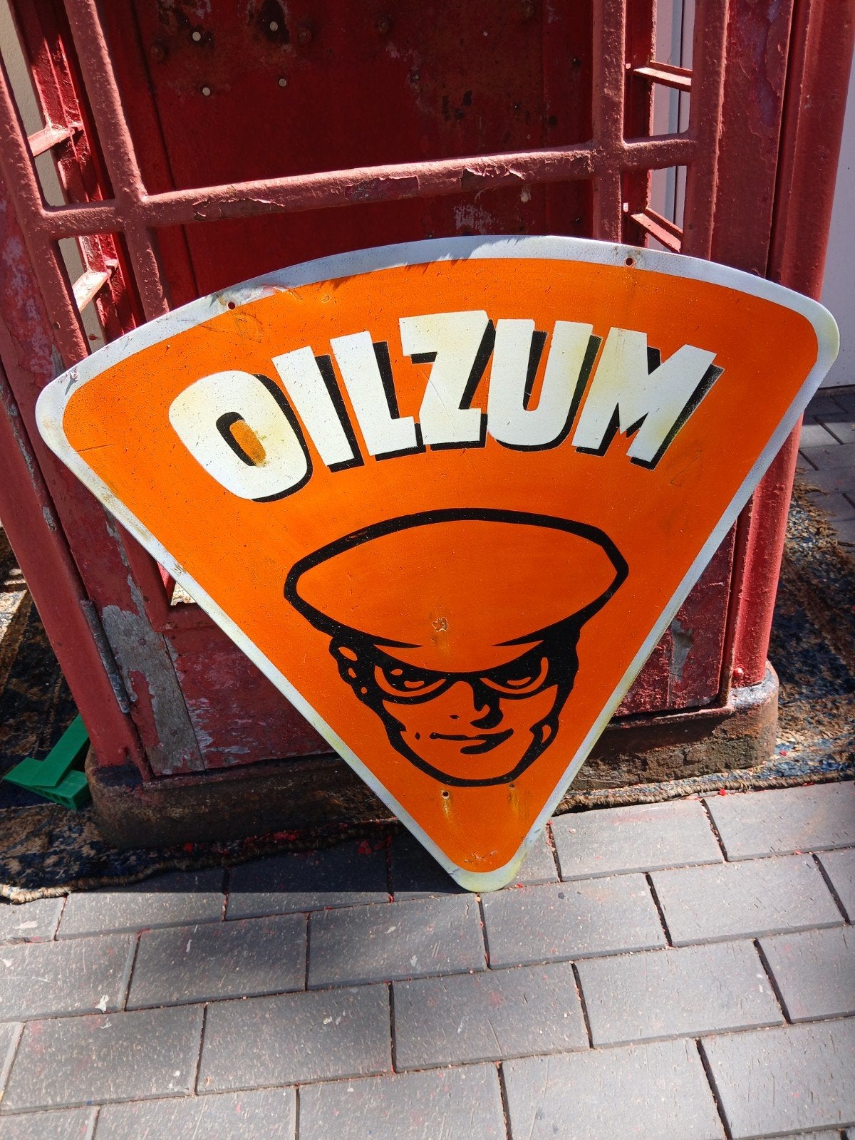 Oilzum reclamebord, Verzamelen, Reclamebord, Usa, Info@oilzum.be, Oilzum