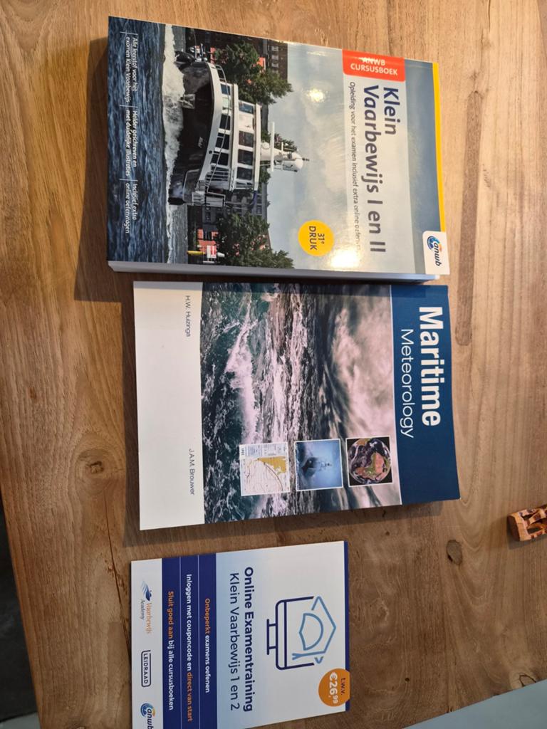 ANWB Cursusboek Klein Vaarbewijs I en II, Ophalen of Verzenden, Zo goed als nieuw, Eelco Piena