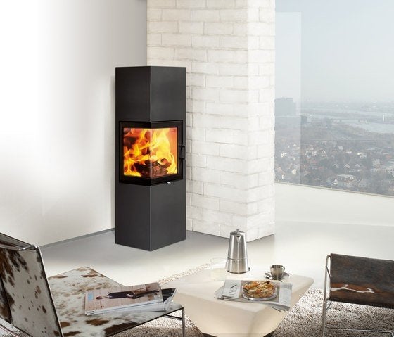 Houtkachel Austroflamm Slim 2.0, Meerkleurig, Overige materialen, Overige stijlen, Nieuw