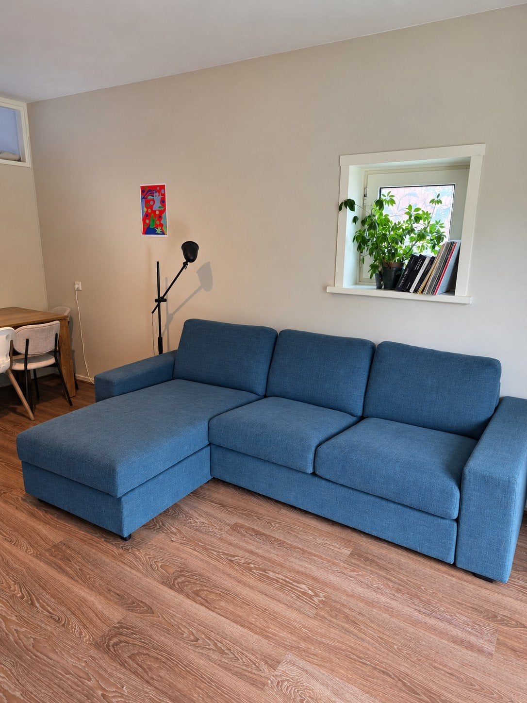 Ikea Kivik 2-zitsbank met opbergruimte - Tallmyra blauw, Ophalen, Gebruikt