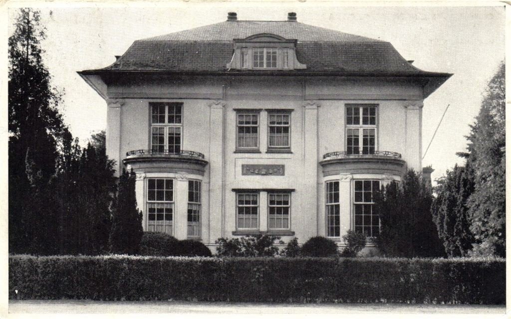Cursushuis Zonnehof Breda - Vooraanzicht - gelopen, Ophalen of Verzenden, 1940 tot 1960, Gelopen, Noord-Brabant